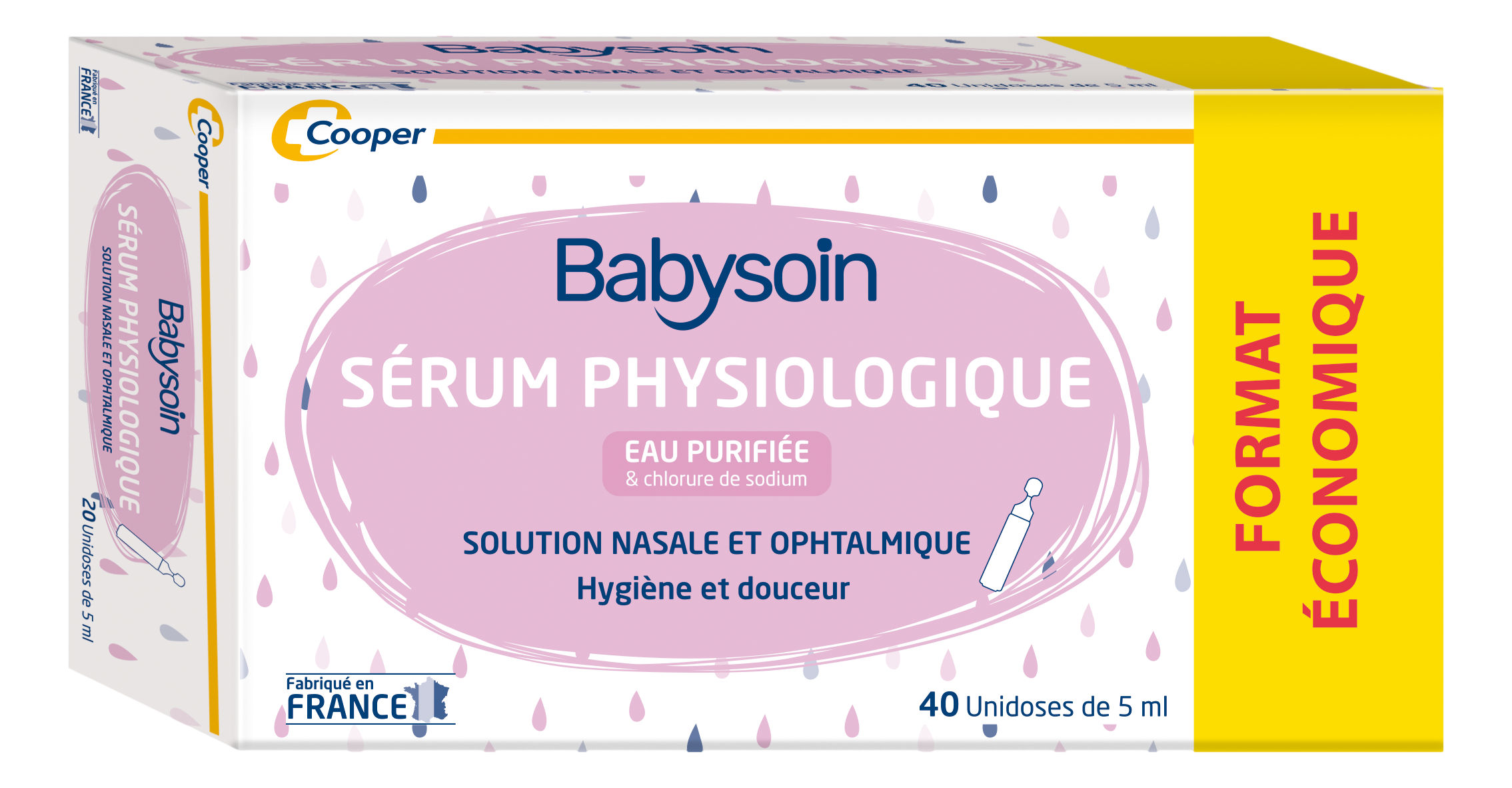 Serum physiologique   40 doses